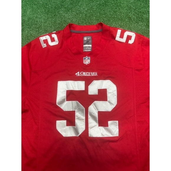 Nike San Francisco 49ers Patrick Willis #52 game jersey Size XL - Picture 4 of 7